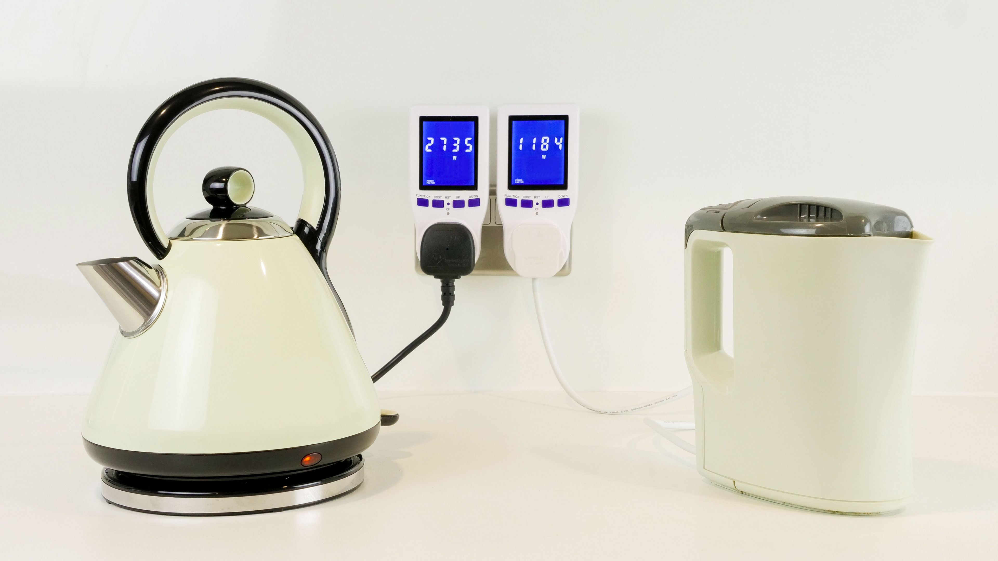 Kettle Plugged Photos, Images and Pictures